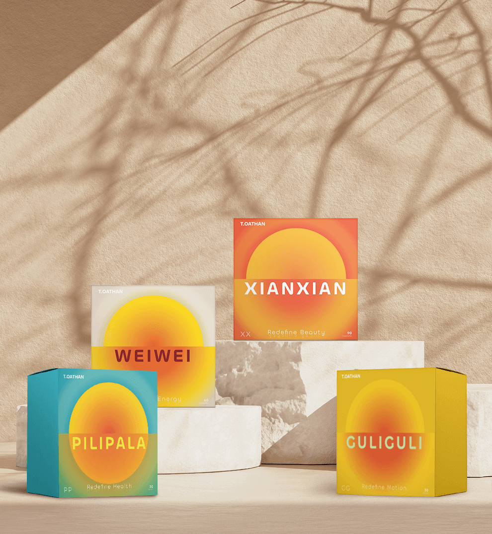 T.Oathan Biotech Co.,Ltd. | Pili Pala酵素益生菌 | XIAN XIAN纖纖 | WEI WEI 威威 | GULI 骨力